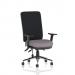 Chiro High Back With Height Adjustable And Folding Arms Bespoke Colour Seat Rivet Fuse KCUP2658