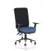 Chiro High Back With Height Adjustable And Folding Arms Bespoke Colour Seat Quest Limpet KCUP2663