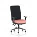 Chiro High Back With Height Adjustable And Folding Arms Bespoke Colour Seat Quest Shrimp KCUP2667