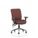 Chiro Medium Back With Height Adjustable Arms Bespoke Colour Back and Seat Rivet Forge KCUP2693
