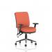 Chiro Medium Back With Height Adjustable Arms Bespoke Colour Back and Seat Quest Crab KCUP2697