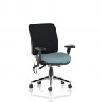 Chiro Medium Back With Height Adjustable Arms Bespoke Colour Seat Rivet Quench KCUP2707