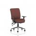Chiro Medium Back With Height Adjustable And Folding Arms Bespoke Colour Back and Seat Rivet Forge KCUP2717