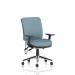 Chiro Medium Back With Height Adjustable And Folding Arms Bespoke Colour Back and Seat Rivet Quench KCUP2719