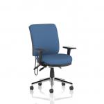 Chiro Medium Back With Height Adjustable And Folding Arms Bespoke Colour Back and Seat Quest Limpet KCUP2723