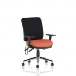 Chiro Medium Back With Height Adjustable And Folding Arms Bespoke Colour Seat Quest Crab KCUP2733