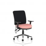 Chiro Medium Back With Height Adjustable And Folding Arms Bespoke Colour Seat Quest Shrimp KCUP2739