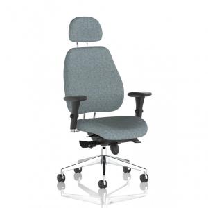 Chiro Plus With Headrest Bespoke Colour Back And Seat Rivet Tensile