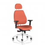 Chiro Plus With Headrest Bespoke Colour Back And Seat Quest Crab KCUP2769