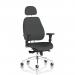 Chiro Plus With Headrest Bespoke Colour Back And Seat Quest Mussel KCUP2772