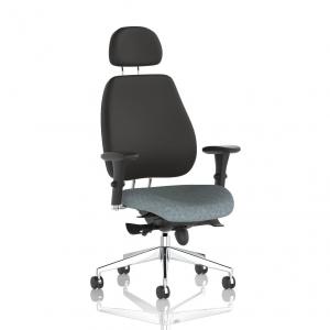 Chiro Plus With Headrest Bespoke Colour Seat Rivet Tensile KCUP2780