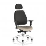 Chiro Plus With Headrest Bespoke Colour Seat Quest Salt KCUP2785