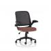 Crew Task Operator Mesh Chair With Folding Arms Bespoke Colour Seat Rivet Forge KCUP2813