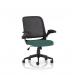 Crew Task Operator Mesh Chair With Folding Arms Bespoke Colour Seat Quest Kelp KCUP2818