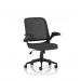 Crew Task Operator Mesh Chair With Folding Arms Bespoke Colour Seat Quest Mussel KCUP2820