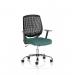 Dura With Arms Black Back Bespoke Colour Seat Quest Kelp KCUP2830