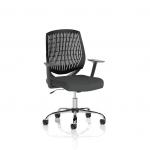 Dura With Arms Black Back Bespoke Colour Seat Quest Mussel KCUP2832