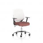 Dura With Arms White Back Bespoke Colour Seat Rivet Forge KCUP2837