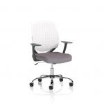 Dura With Arms White Back Bespoke Colour Seat Rivet Fuse KCUP2838