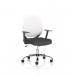 Dura With Arms White Back Bespoke Colour Seat Quest Mussel KCUP2844