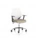 Dura With Arms White Back Bespoke Colour Seat Quest Salt KCUP2845