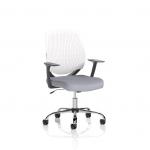 Dura With Arms White Back Bespoke Colour Seat Quest Shell KCUP2846