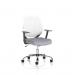 Dura With Arms White Back Bespoke Colour Seat Quest Shell KCUP2846