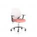 Dura With Arms White Back Bespoke Colour Seat Quest Shrimp KCUP2847