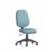 Eclipse Plus I Lever Task Operator Chair Bespoke Colour Back And Seat Rivet Quench KCUP2851