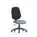 Eclipse Plus I Lever Task Operator Chair Bespoke Colour Seat Rivet Quench KCUP2863