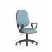 Eclipse Plus I Lever Task Operator Chair With Loop Arms Bespoke Colour Back And Seat Rivet Quench KCUP2875