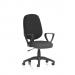 Eclipse Plus I Lever Task Operator Chair With Loop Arms Bespoke Colour Seat Quest Mussel KCUP2892