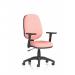 Eclipse Plus I Lever Task Operator Chair With Height Adjustable Arms Bespoke Colour Back And Seat Quest Shrimp KCUP2907