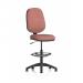 Eclipse Plus I Lever Task Operator Chair With High Rise Draughtsman Kit Bespoke Colour Back And Seat Rivet Forge KCUP2945