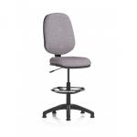 Eclipse Plus I Lever Task Operator Chair With High Rise Draughtsman Kit Bespoke Colour Back And Seat Rivet Fuse KCUP2946