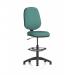 Eclipse Plus I Lever Task Operator Chair With High Rise Draughtsman Kit Bespoke Colour Back And Seat Quest Kelp KCUP2950