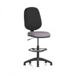 Eclipse Plus I Lever Task Operator Chair With High Rise Draughtsman Kit Bespoke Colour Seat Rivet Fuse KCUP2958