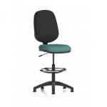 Eclipse Plus I Lever Task Operator Chair With High Rise Draughtsman Kit Bespoke Colour Seat Quest Kelp KCUP2962