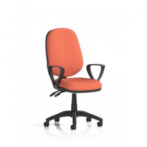 Eclipse Plus II Lever Task Operator Chair With Loop Arms Bespoke
