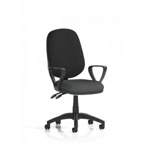Eclipse Plus II Lever Task Operator Chair With Loop Arms Bespoke