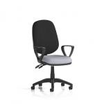 Eclipse Plus II Lever Task Operator Chair With Loop Arms Bespoke Colour Seat Quest Shell KCUP3086