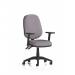Eclipse Plus II Lever Task Operator Chair With Height Adjustable Arms Bespoke Colour Back And Seat Rivet Fuse KCUP3090
