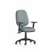 Eclipse Plus II Lever Task Operator Chair With Height Adjustable Arms Bespoke Colour Back And Seat Rivet Tensile KCUP3092