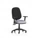 Eclipse Plus II Lever Task Operator Chair With Height Adjustable Arms Bespoke Colour Seat Quest Shell KCUP3110