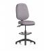 Eclipse Plus II Lever Task Operator Chair With High Rise Draughtsman Kit Bespoke Colour Back And Seat Rivet Fuse KCUP3138
