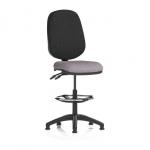Eclipse Plus II Lever Task Operator Chair With High Rise Draughtsman Kit Bespoke Colour Seat Rivet Fuse KCUP3150