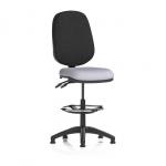Eclipse Plus II Lever Task Operator Chair With High Rise Draughtsman Kit Bespoke Colour Seat Quest Shell KCUP3158