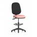 Eclipse Plus II Lever Task Operator Chair With High Rise Draughtsman Kit Bespoke Colour Seat Quest Shrimp KCUP3159