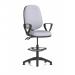 Eclipse Plus II Lever Task Operator Chair With High Rise Draughtsman Kit With Loop Arms Bespoke Colour Back And Seat Quest Shell KCUP3170