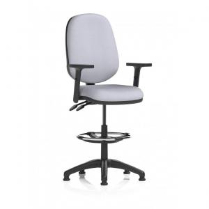 Eclipse Plus II Lever Task Operator Chair With High Rise Draughtsman
